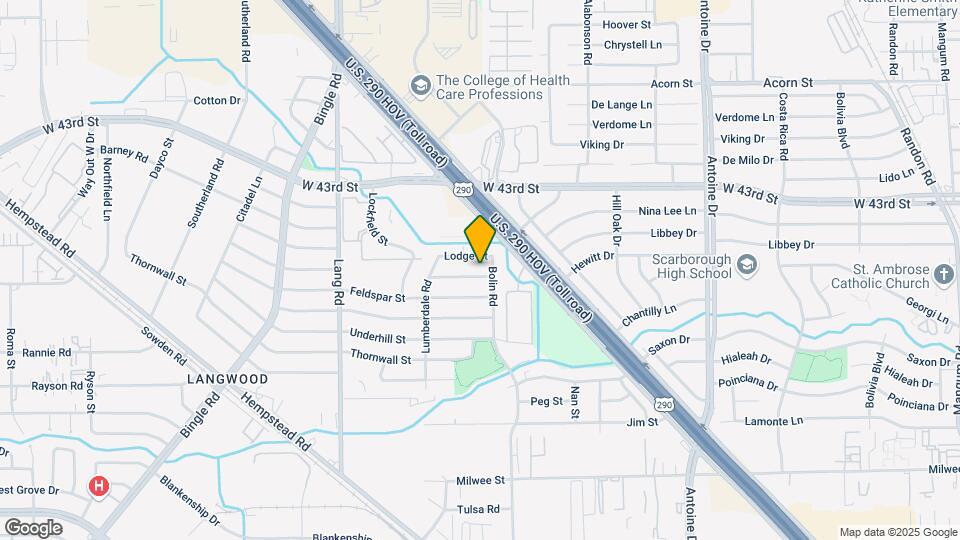 6310 Clemson St Mapa y Detalles de la Ubicación
