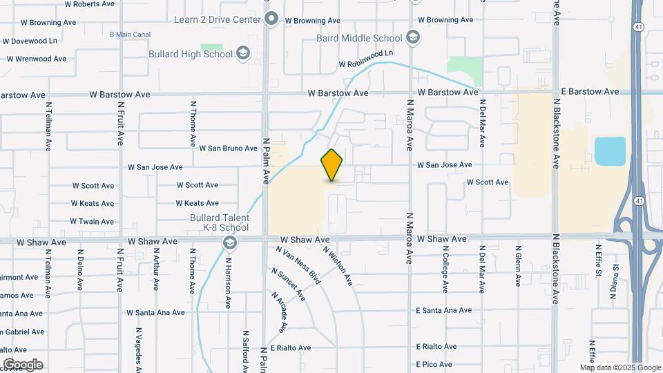 5180 N Wishon Ave, Unit 302 Furnished Map and Location Details