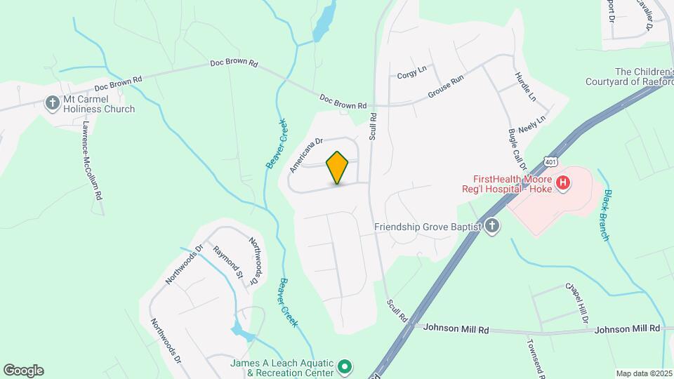 215 Americana Dr Map and Location Details