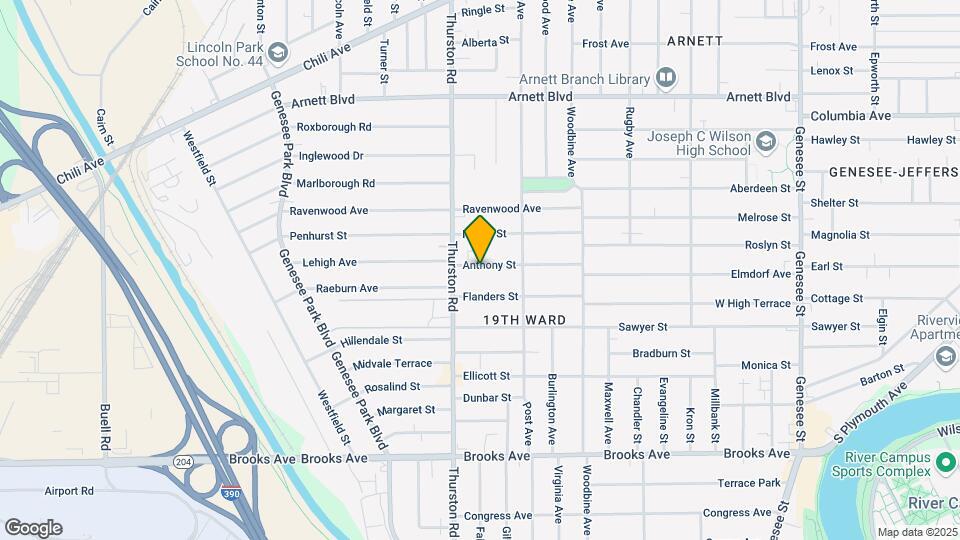 151 Anthony St Map and Location Details