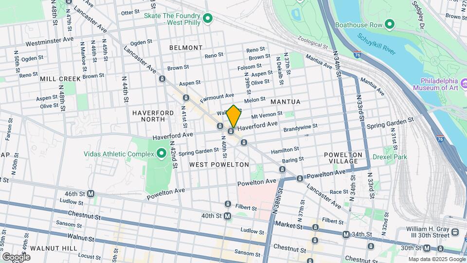3951 Lancaster Ave. Map and Location Details