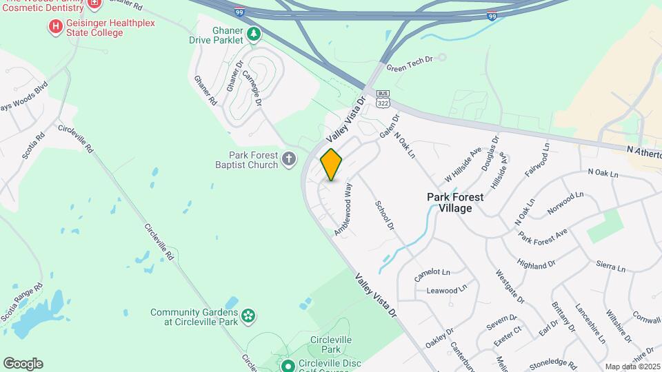 724 Galen Dr Map and Location Details