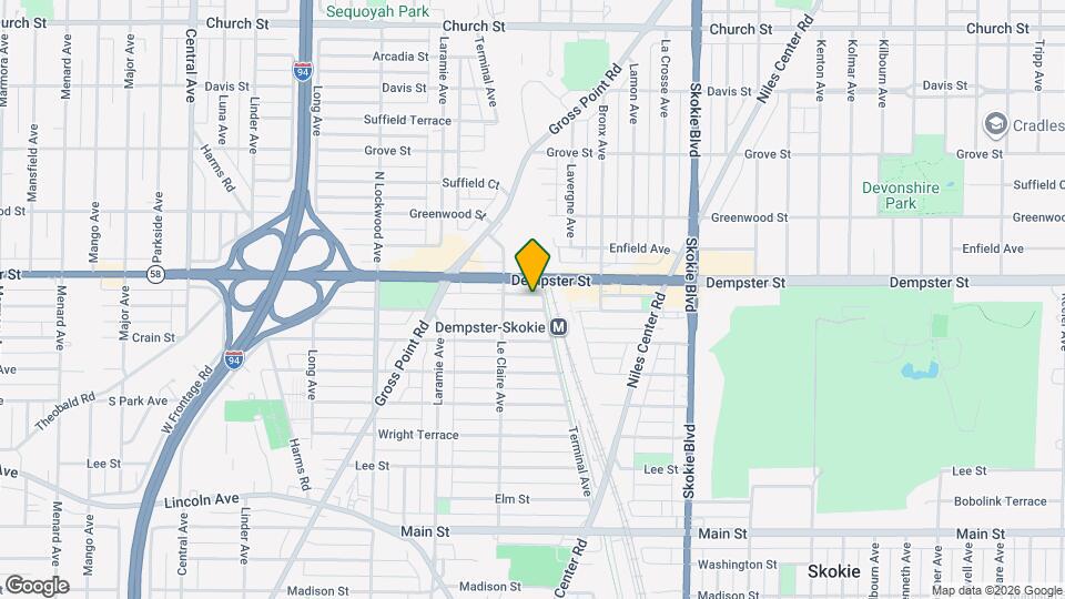 5030 Carol St, Unit Unit 1 Map and Location Details