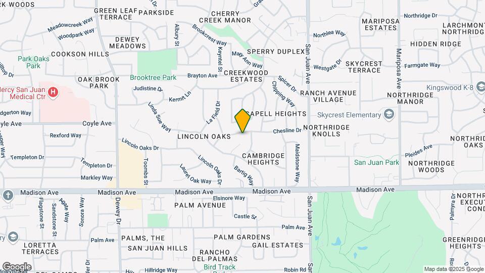 7128 Chesline Dr Map and Location Details