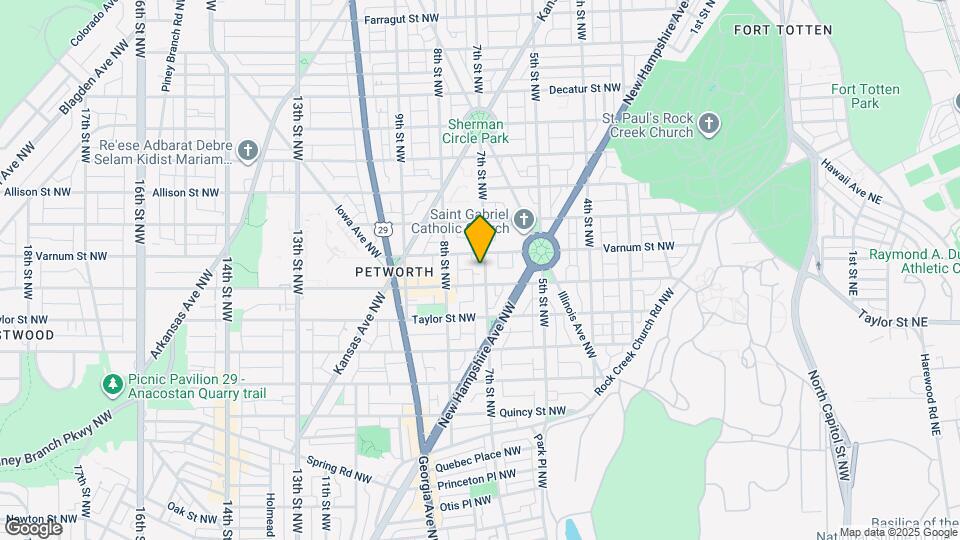 4212 7th St NW Map and Location Details