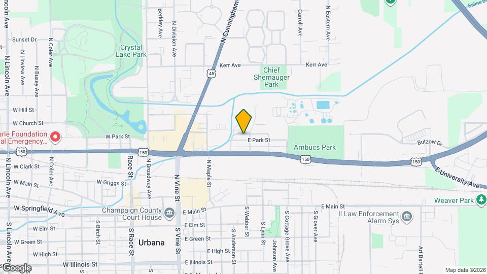 710 E Park St Map and Location Details