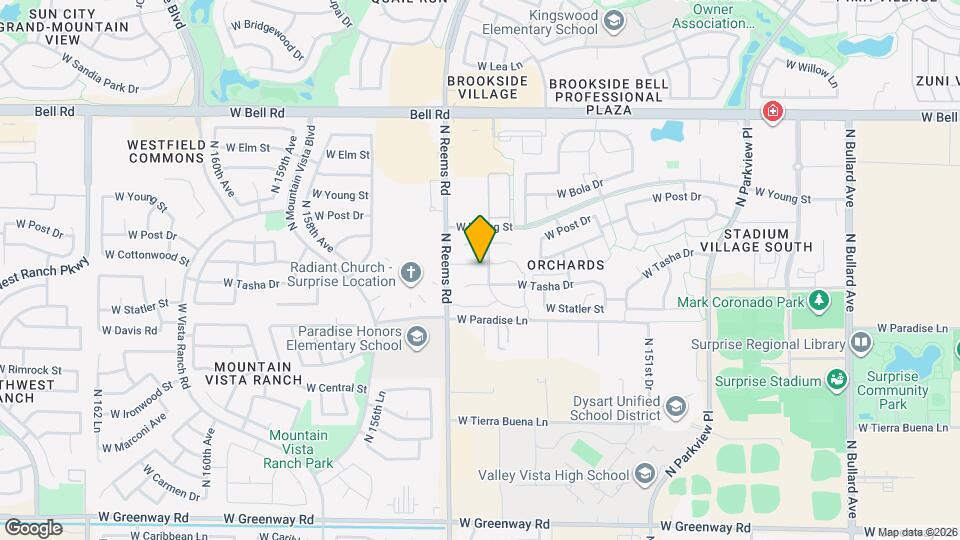 15439 W Cottonwood Cir Map and Location Details