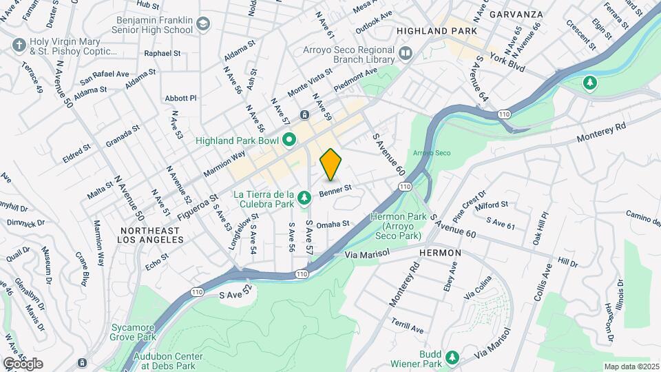 5739-5741 Benner St Map and Location Details