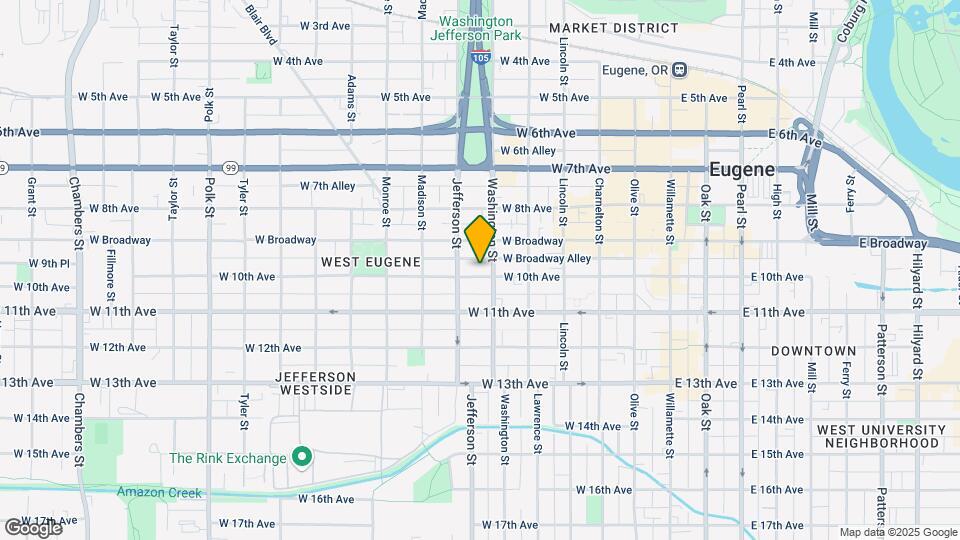 531 W 10th Ave Map and Location Details