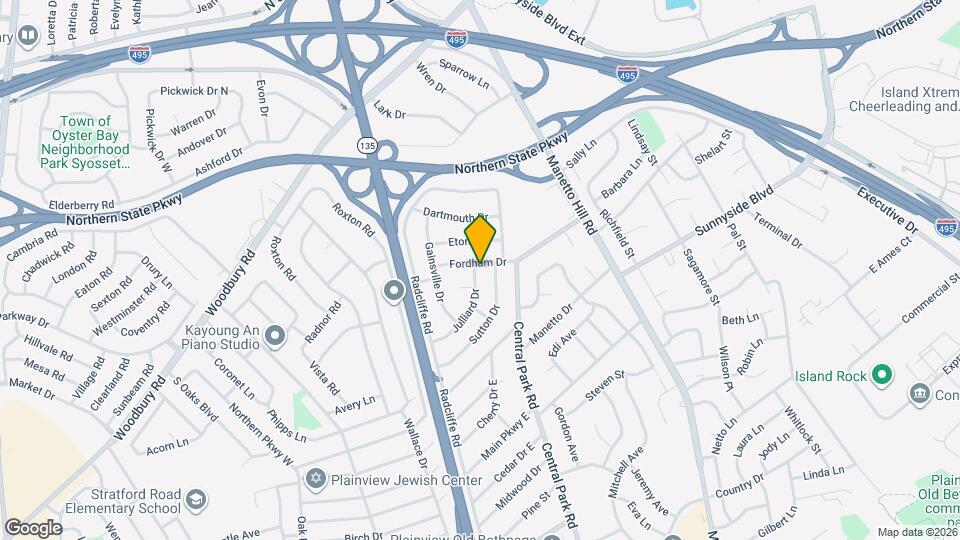 34 Julliard Dr Map and Location Details