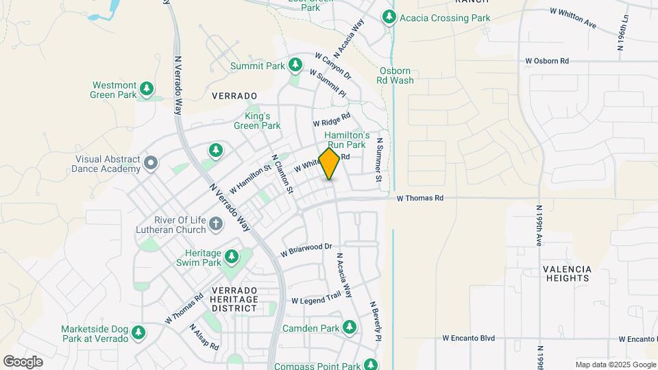 2966 N Acacia Way Map and Location Details