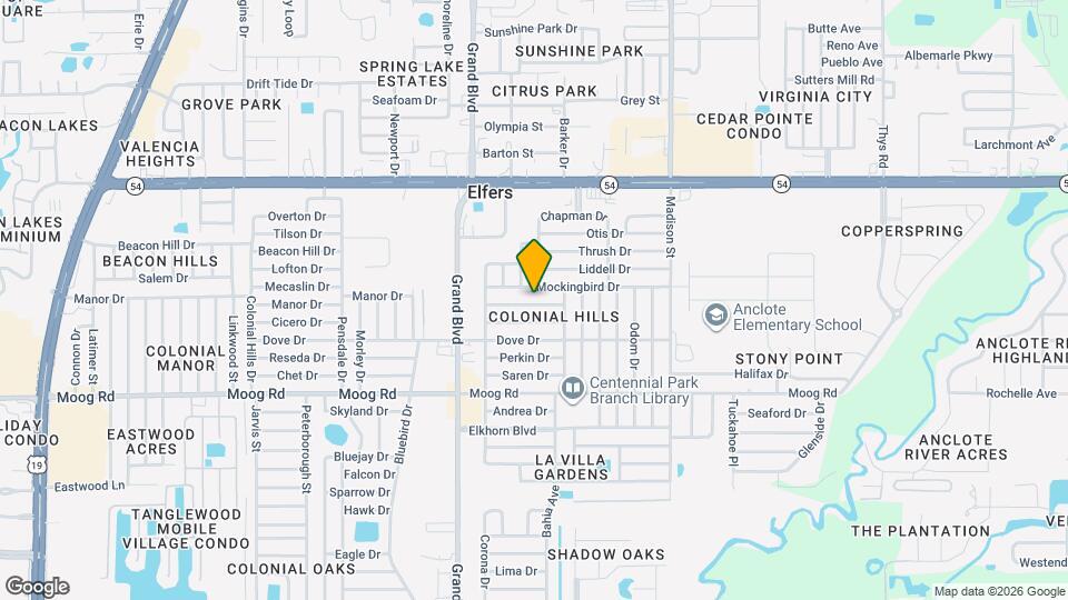 5645 Marble Dr Map and Location Details