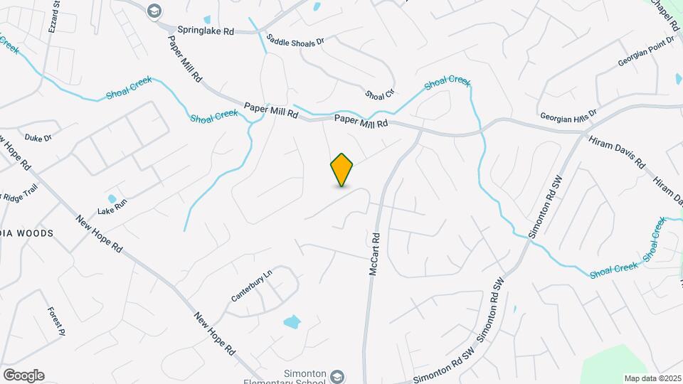 410 Windsor Brook Ln SE Map and Location Details