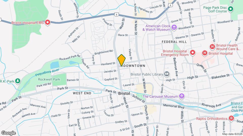 34 Ward St Map and Location Details