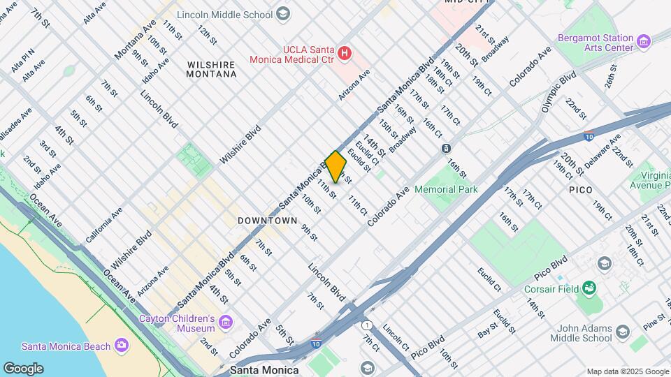 1443 11th St Map and Location Details