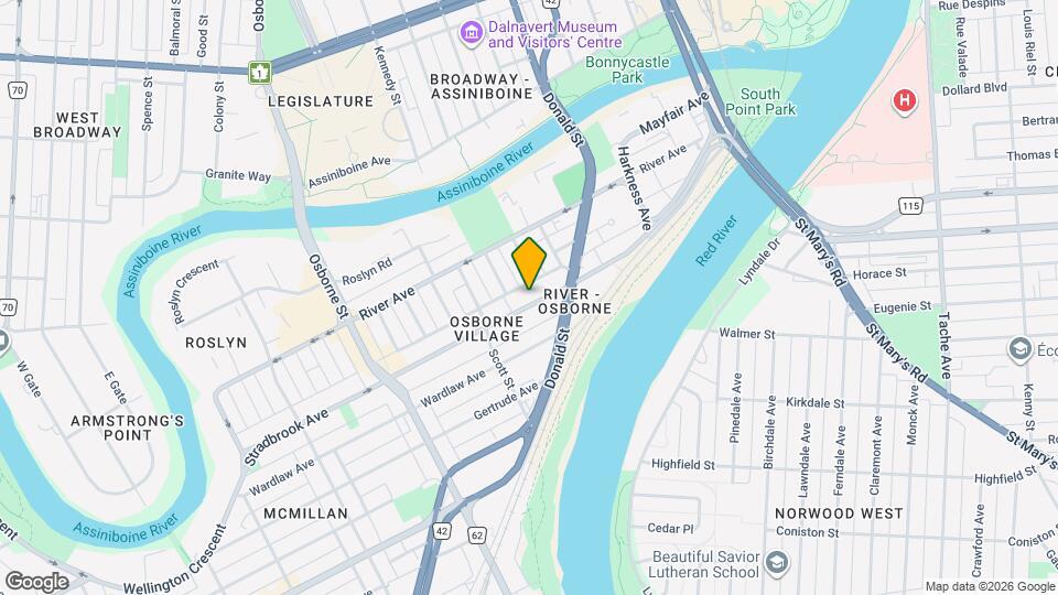 303 Stradbrook Av Map and Location Details