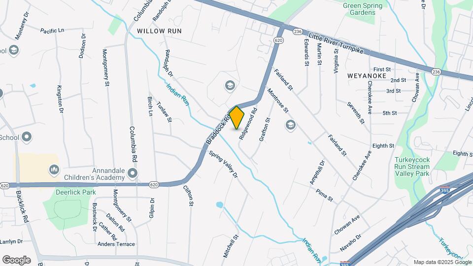 5000 Ridgewood Rd Map and Location Details