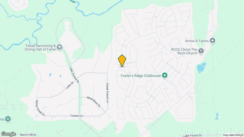 10208 Prairie Creek Ln Map and Location Details