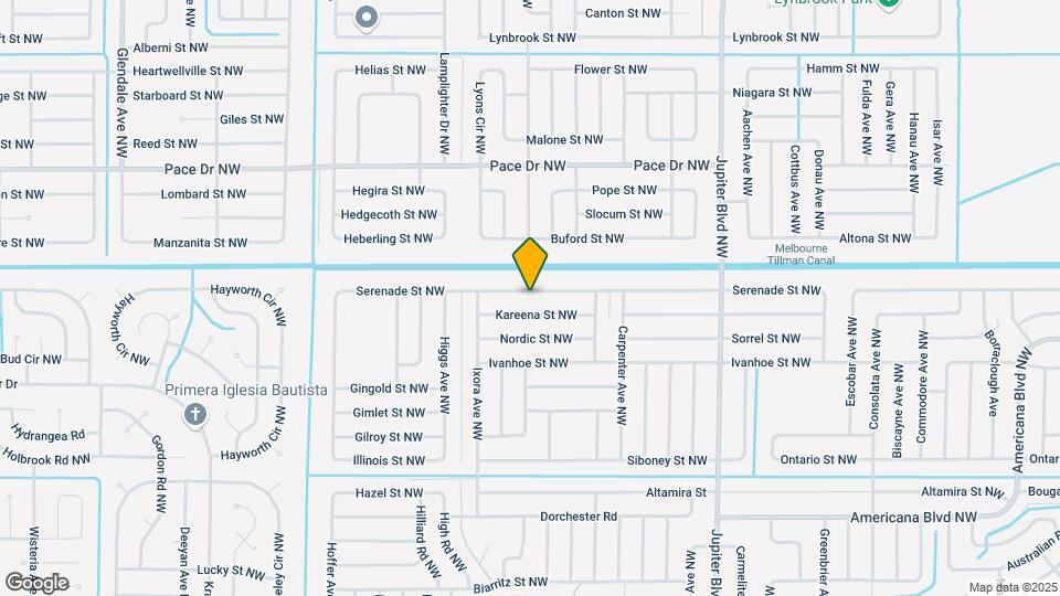 1156 Serenade St NW Map and Location Details