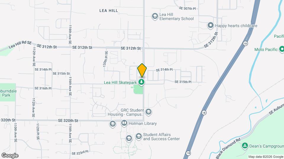 12318 SE 315th Pl Mapa y Detalles de la Ubicación