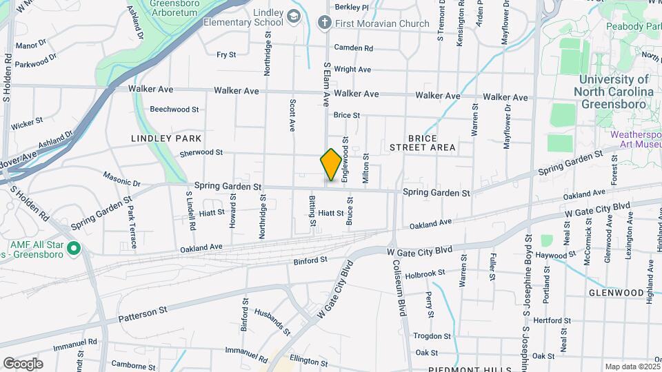 2108 Spring Garden St Map and Location Details