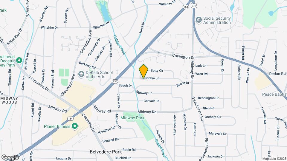 3207 Bobbie Ln Map and Location Details