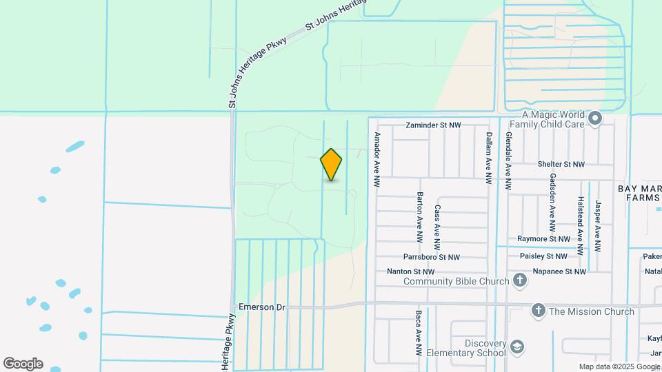 1901 Marigold Trl NW Map and Location Details