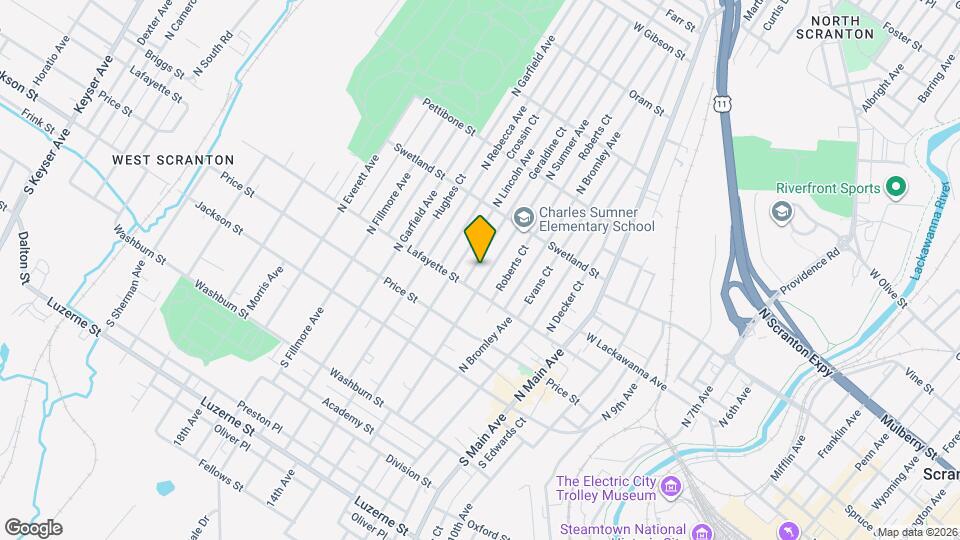 319 N Sumner Ave Map and Location Details