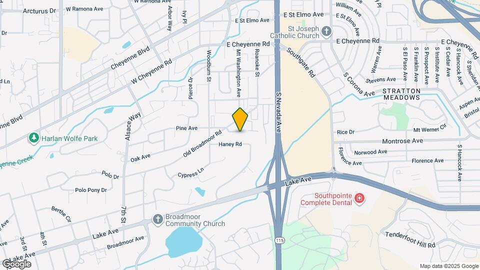 2165 Broadmoor Rd Cir Map and Location Details