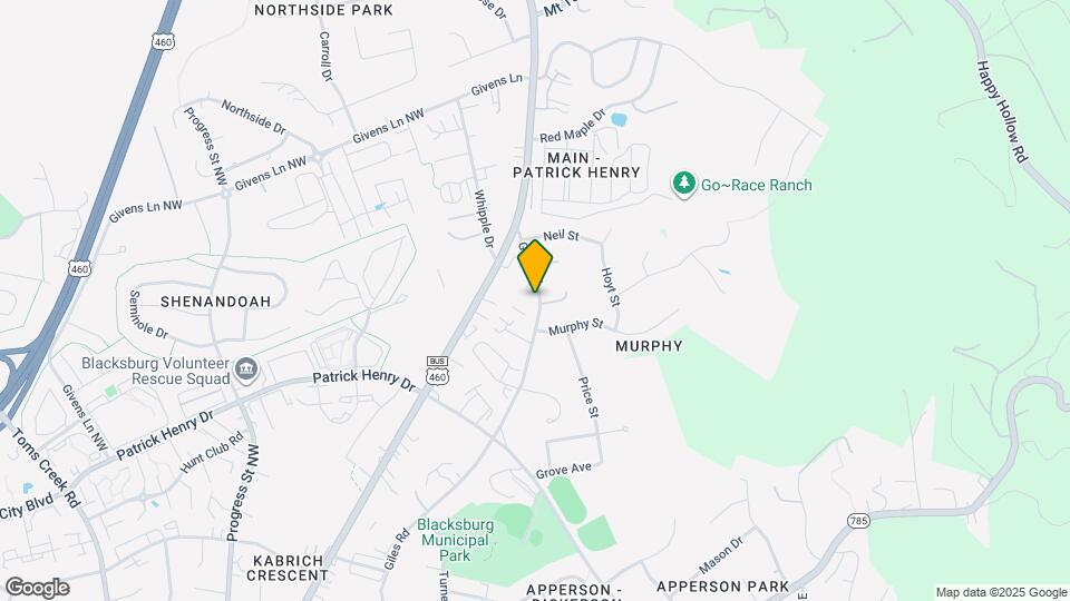 1313 Giles Rd Map and Location Details