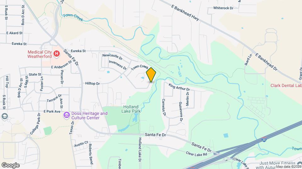 1612 Town Creek Cir Map and Location Details
