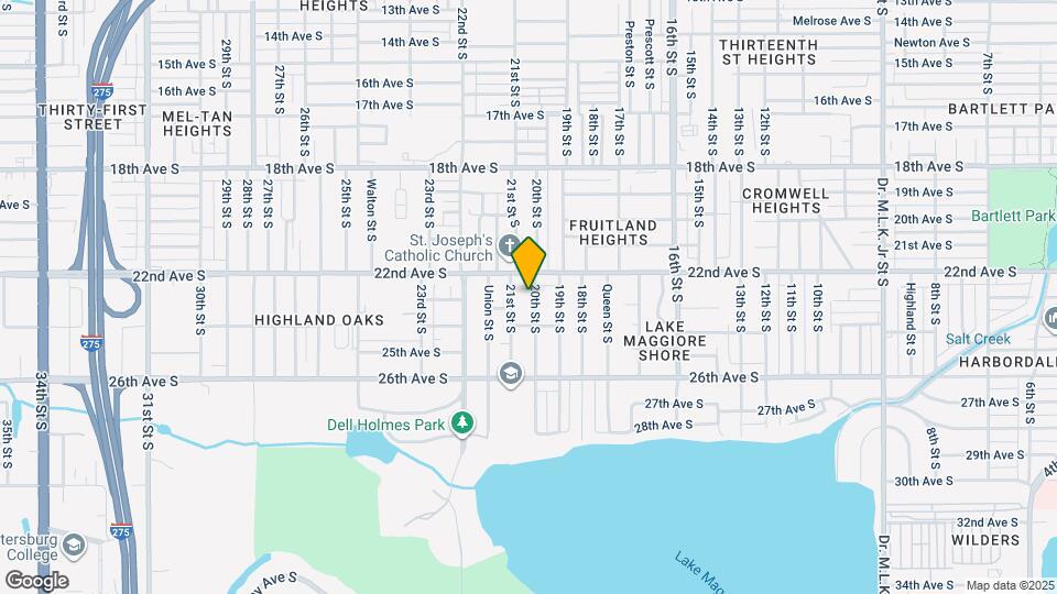 2235 20th St S Map and Location Details