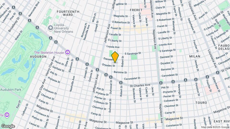 5107 Dryades St Map and Location Details