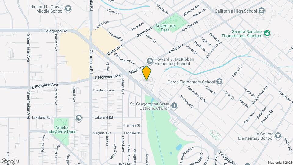 13723 Rancho Ln Map and Location Details