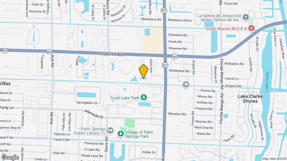 1866 Fairview Villas Dr, Unit 0030 Map and Location Details