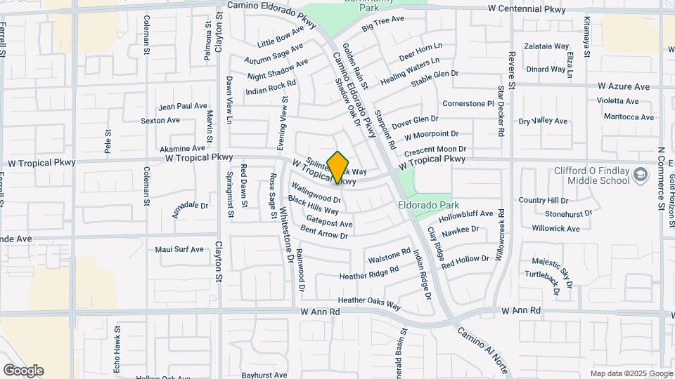 9428 Desert Ridge Ave Map and Location Details