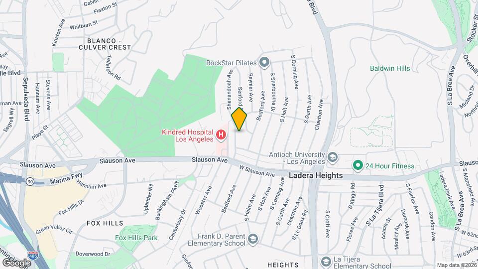 5604 Shenandoah Ave Map and Location Details