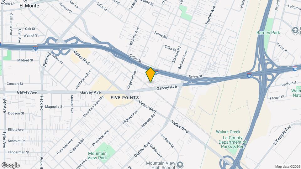 12110 Clora Pl Map and Location Details