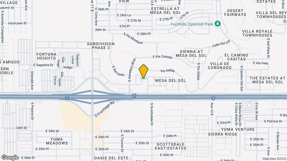 10781 S Monterrey Way Map and Location Details
