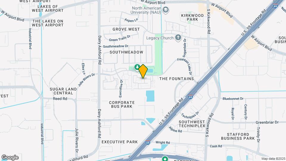 10502 Fountain Lake Dr Map and Location Details