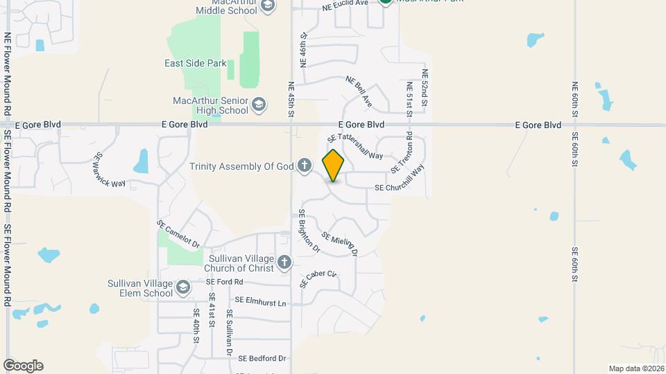 4704 SE Wilshire Terrace Map and Location Details