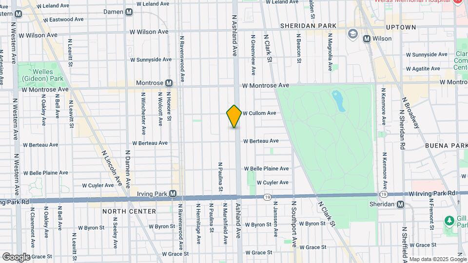 Ashland Avenue Apartments Map and Location Details