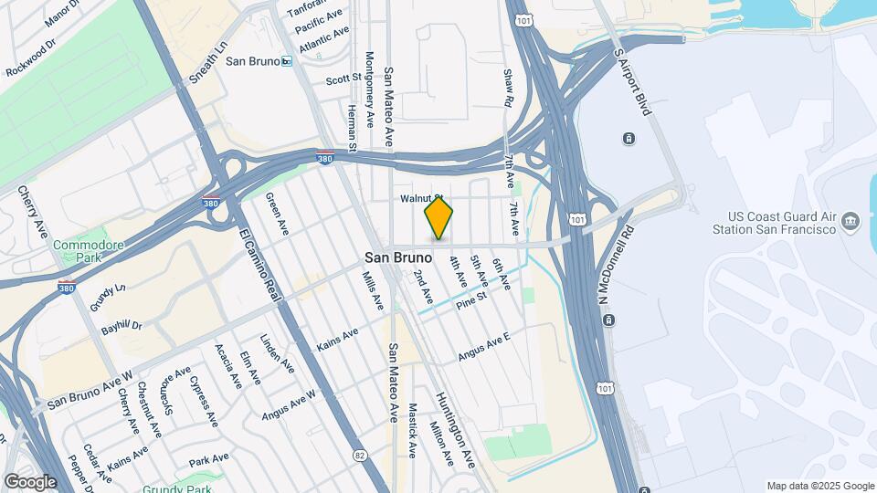 453 San Bruno Ave E Map and Location Details