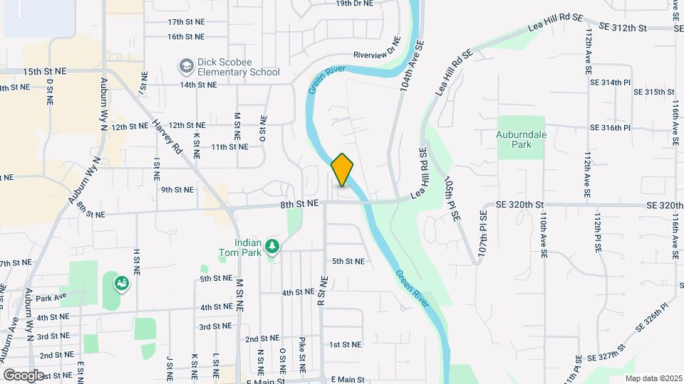 Riverfront Apartments Map and Location Details