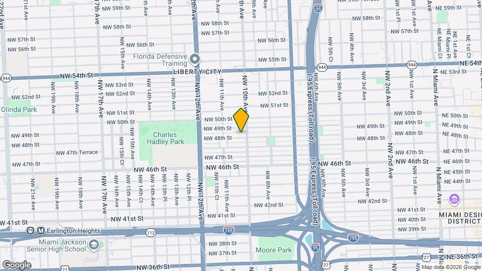 1021 NW 48th St Map and Location Details