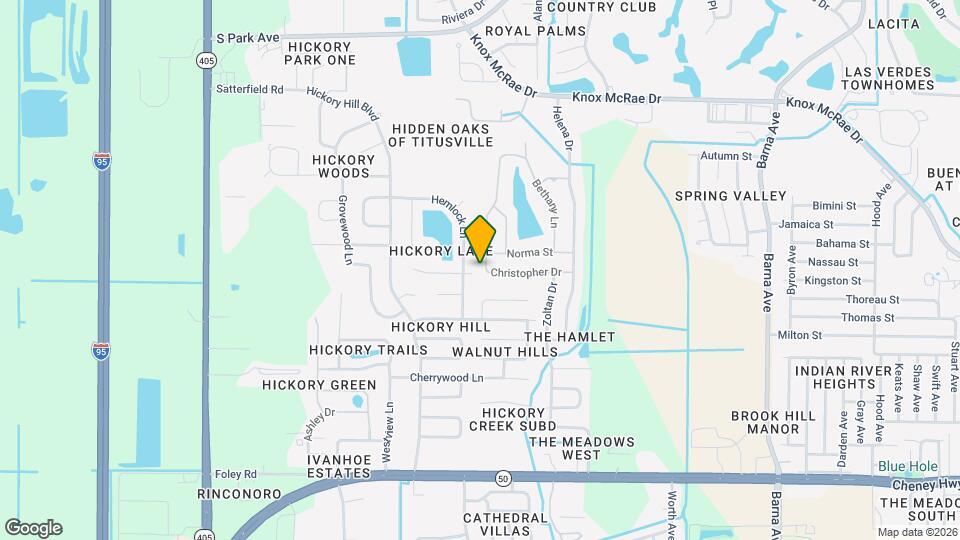 2553 Christopher Dr Mapa y Detalles de la Ubicación