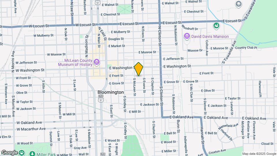 505 E Front St Mapa y Detalles de la Ubicación