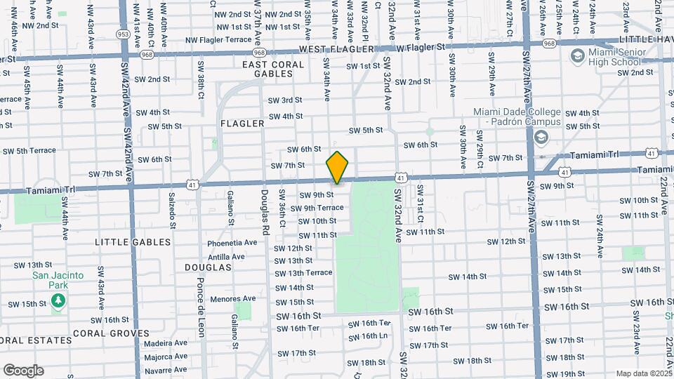 3337 SW 9th St Map and Location Details
