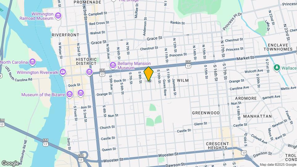 114 S 9th St Map and Location Details