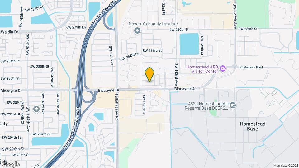 13383 SW 287th Ter Map and Location Details